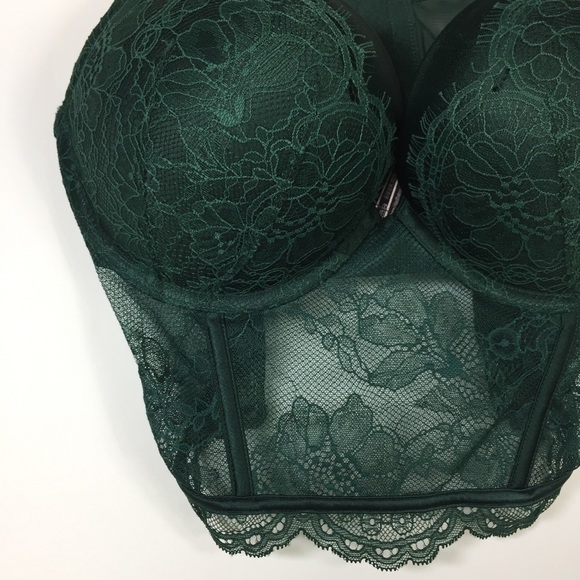 Victoria’s Secret Bombshell Lace Bustier Top 36C - Picture 9 of 13